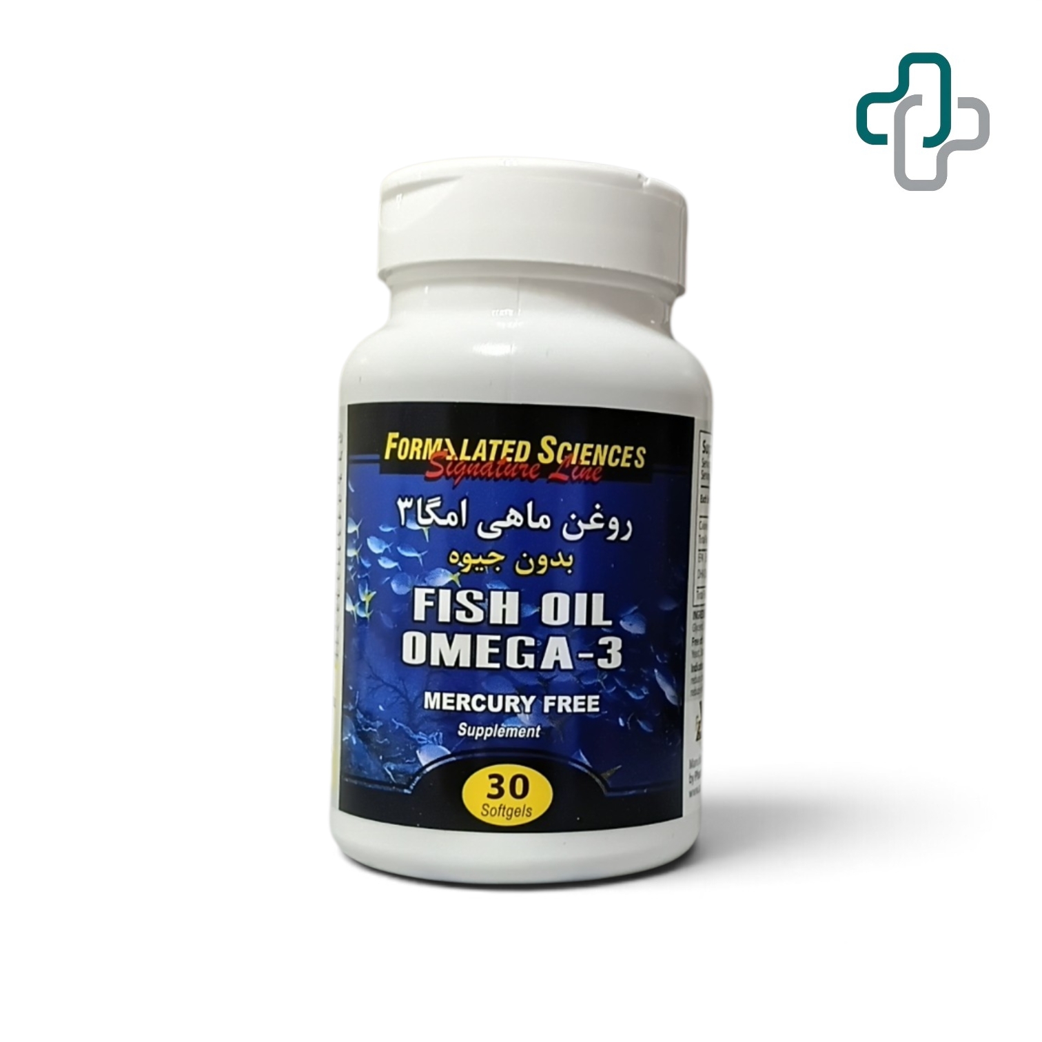 روغن ماهی امگا 3 بدون جیوه (30 عددی)