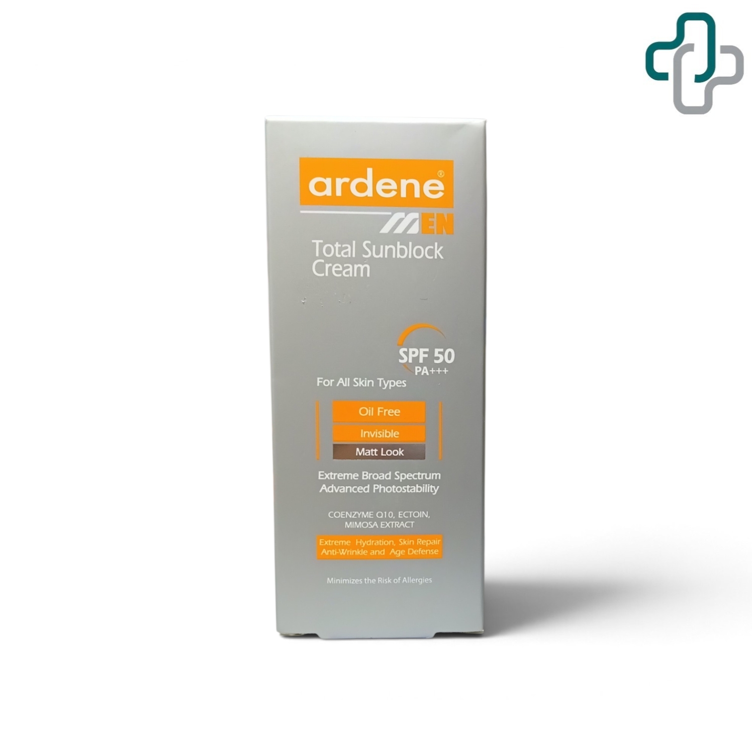 کرم ضد آفتاب آقایان آردن SPF50