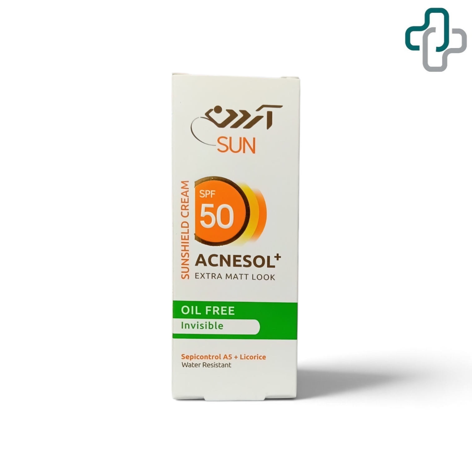 کرم ضد آفتاب آکنه سل پلاس SPF50 (بی رنگ)