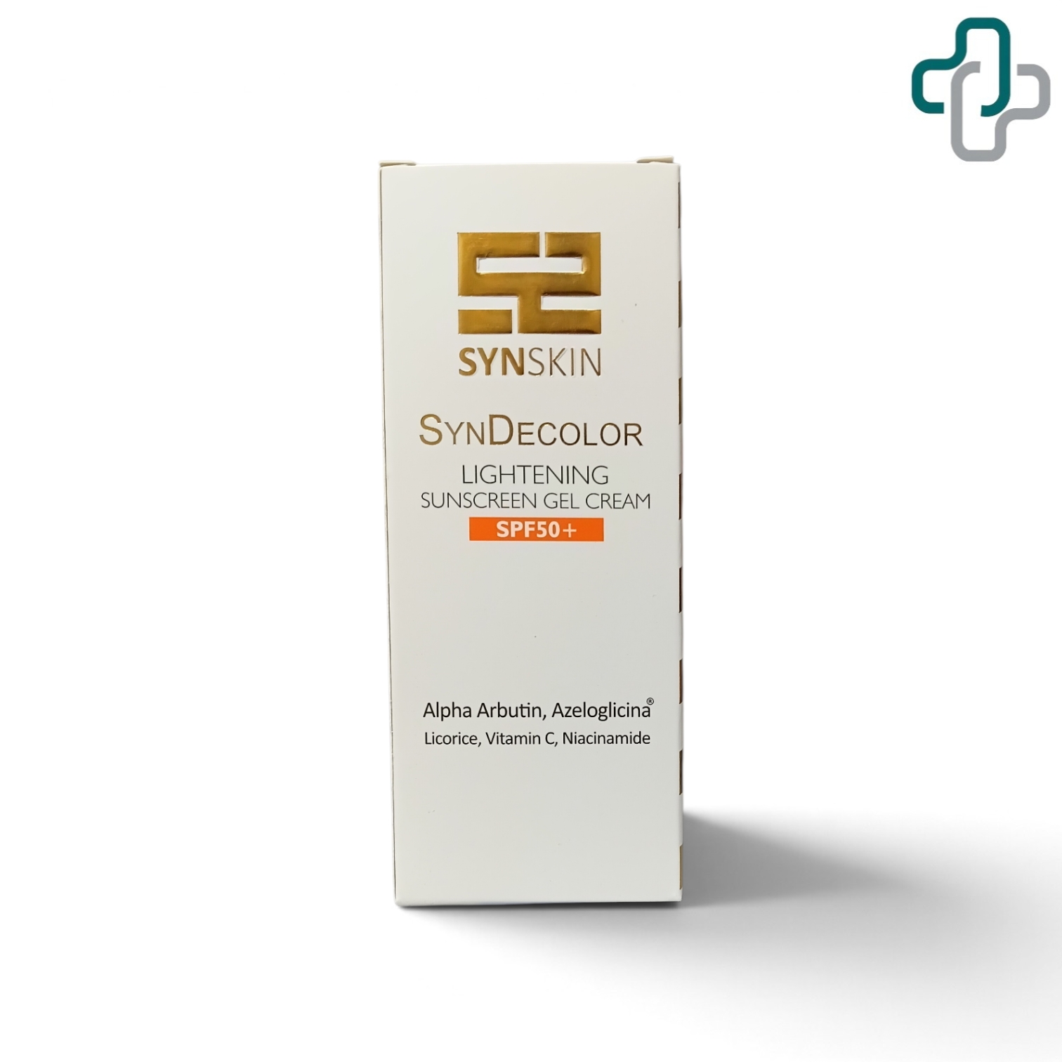 ژل کرم ضد آفتاب بی رنگ ساین اسکین روشن کننده - SynSkin