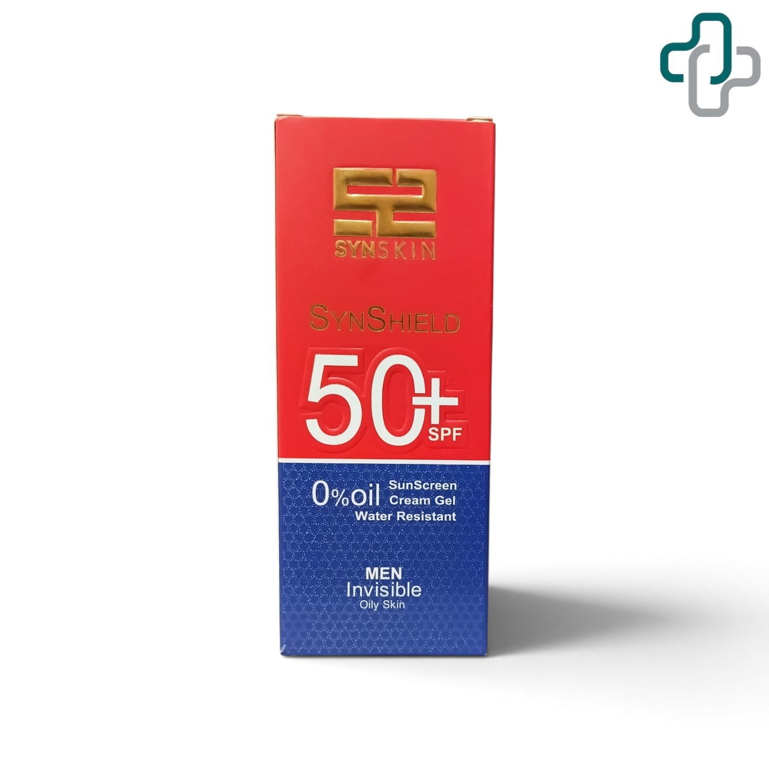 کرم ژل ضد آفتاب ساین اسکین مدل Synshield با SPF50 مناسب پوست چرب آقایان - SynSkin