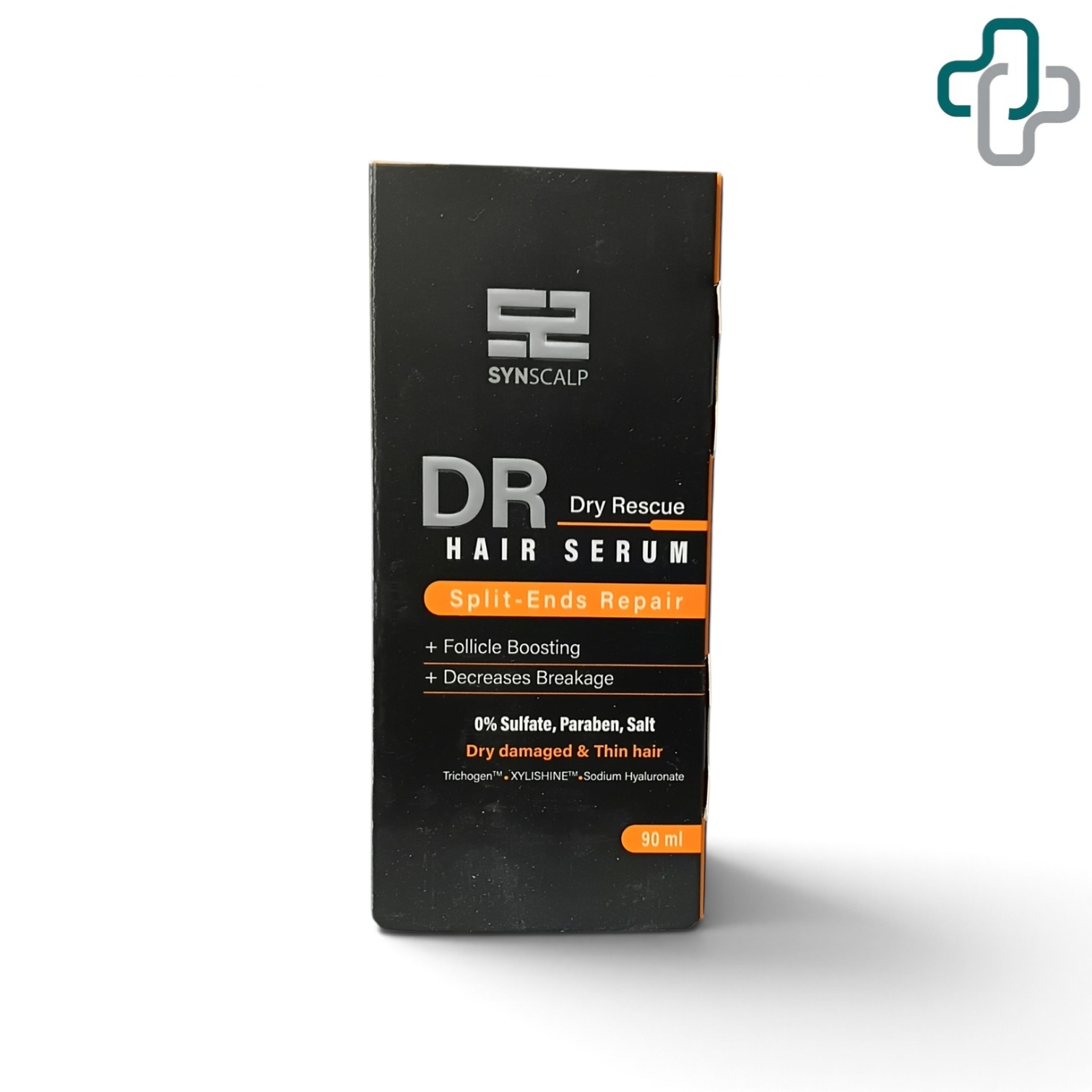 سرم احیا کننده موهای نازک و شکننده مدل DR حجم 90 میل ساین اسکالپ - SynSkin
