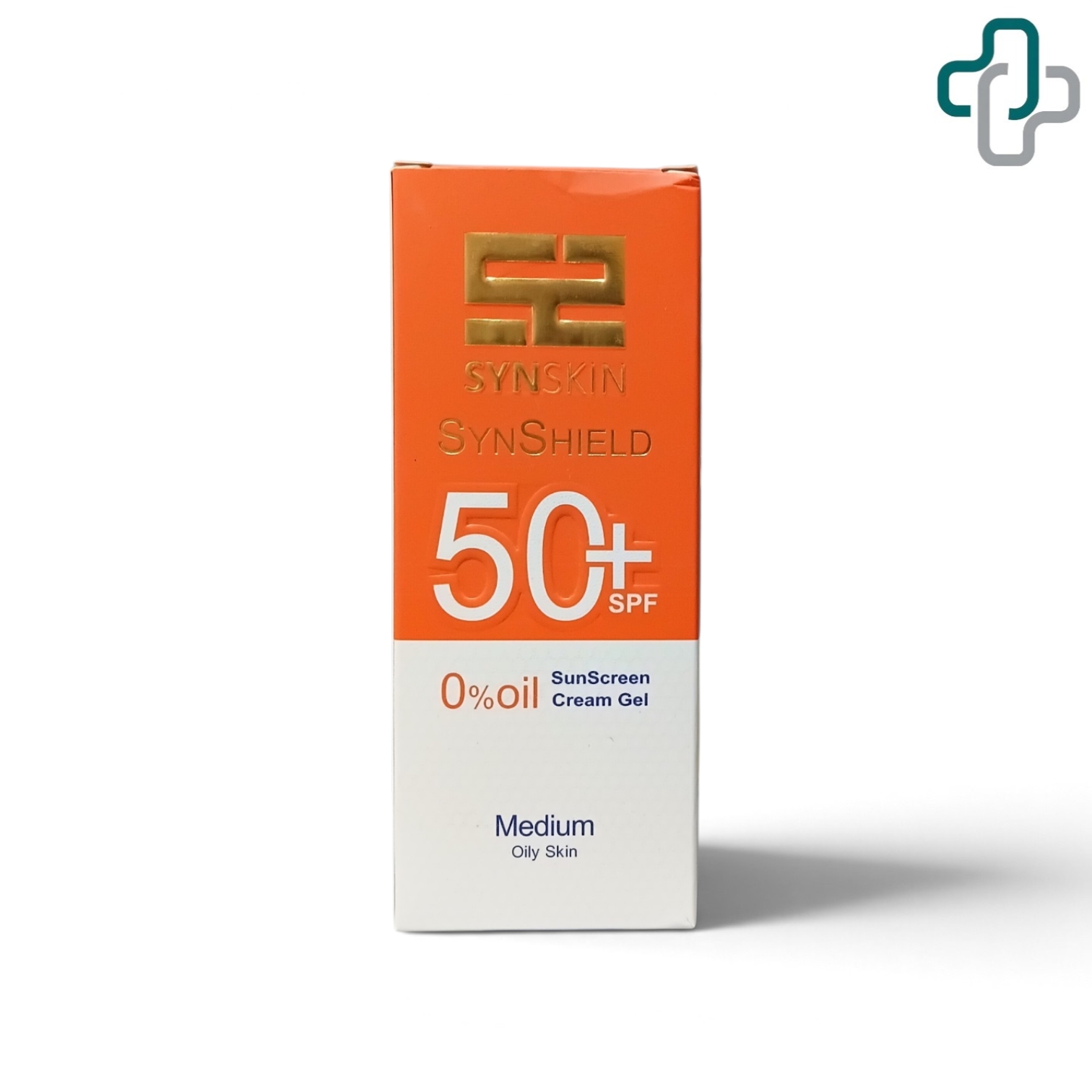 ژل کرم ضد آفتاب رنگی مدیوم ساین اسکین مدل Syn Shield با SPF50 مناسب پوست چرب حجم 50 میلی لیتر - SynSkin