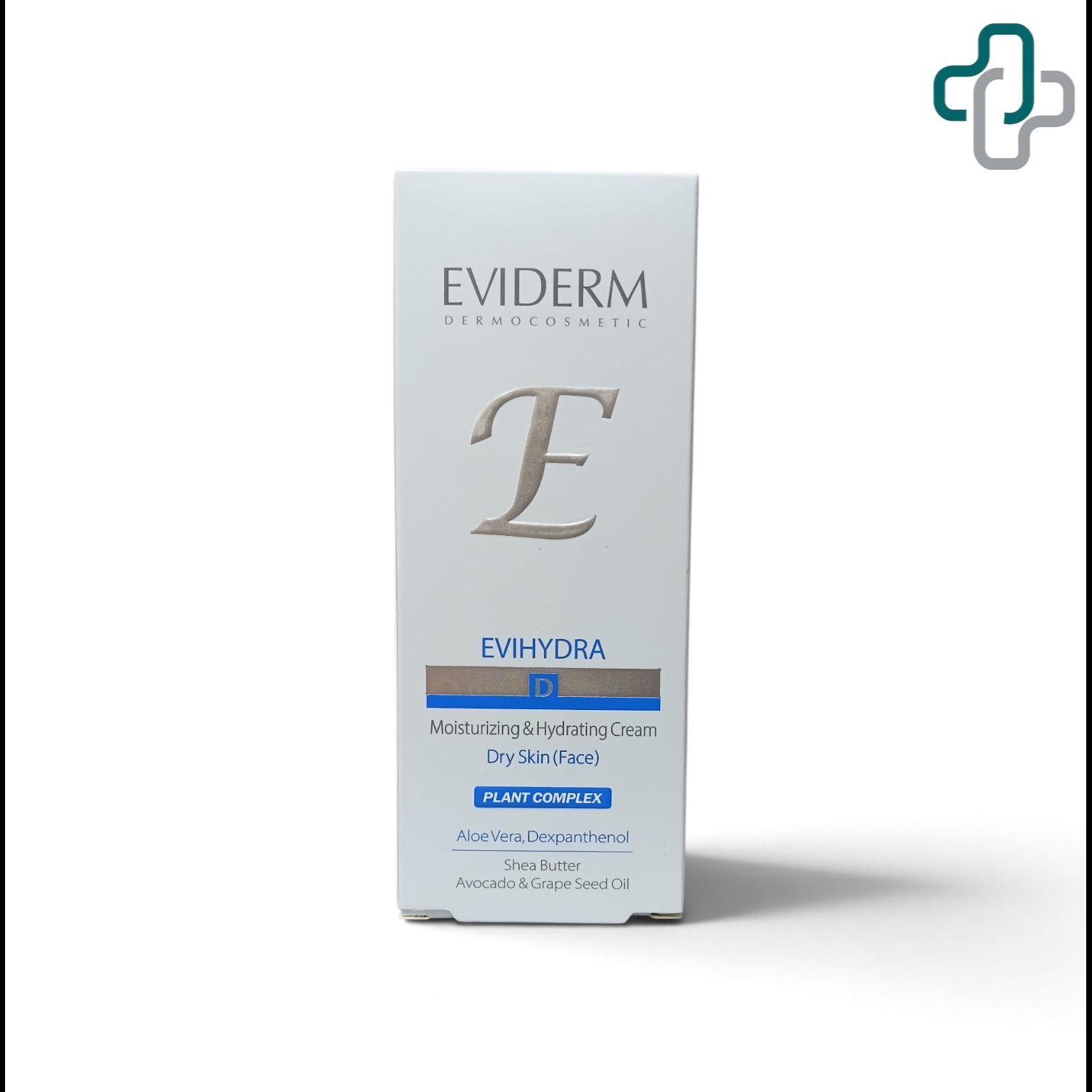 کرم مرطوب کننده و آبرسان صورت پوست خشک 50 میل اویدرم - Eviderm