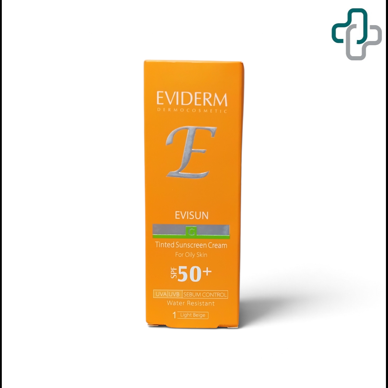 کرم ضدآفتاب  رنگی مناسب  پوست چرب و دارای جوش حجم 40 میل اویدرم - Eviderm