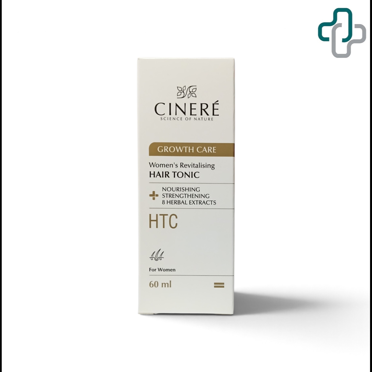 تونیک مو تقویت کننده گیاهی سینره مناسب بانوان حجم 60 میلی لیتر - Cinere